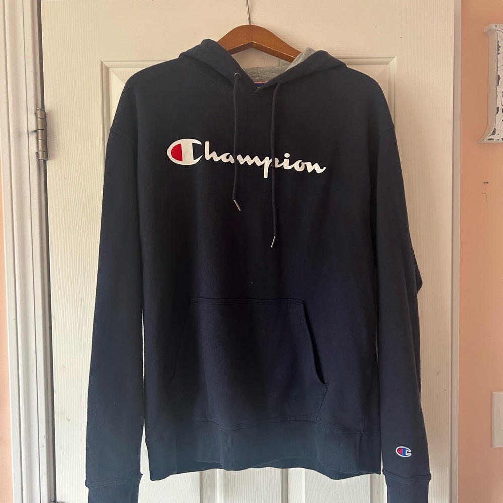 Champion Navy Blue Hoodie